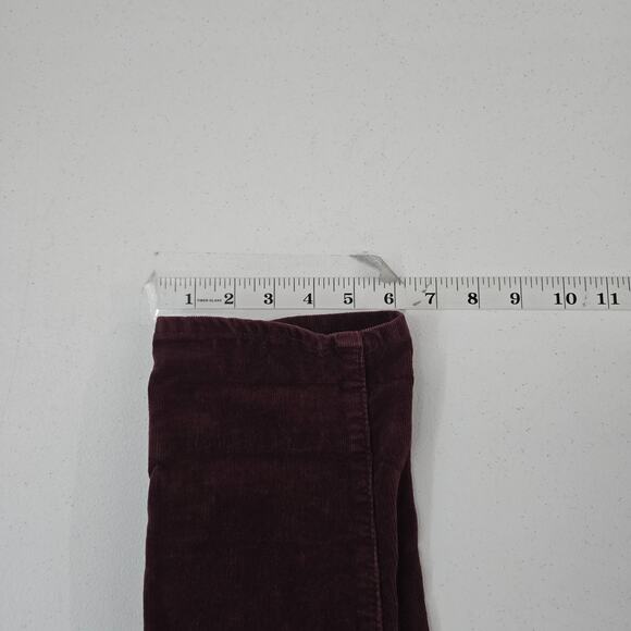 Levi's 724 high rise straight jeans corduroy 26 red womens 6250 - Picture 6 of 11